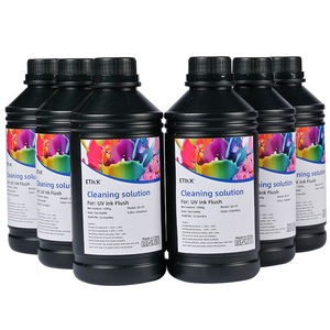 Liquide de nettoyage UV transparent écologique pour impression numérique rapide, encres UV LED nettoyantes efficaces pour imprimantes à <span class=keywords><strong>encre</strong></span> Epson UV - Product Image 1