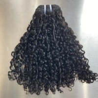 Prix de gros – Lots de cheveux humains vierges vietnamiens 100 % naturels, super double drawn, incroyablement doux et lisses, bouclés style Pixie