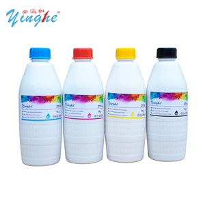 Encre d'impression CMYK+W de haute qualité YH - Encre DTF, encre de sublimation, encre éco-solvant - 1 bouteille/1L, 6 bouteilles/carton, prix usine - Product Image 2