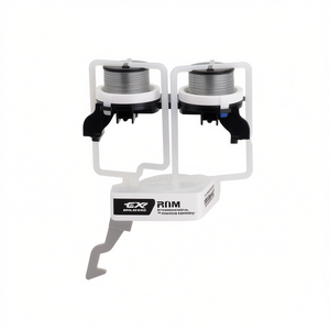 Kit de neumáticos para bicicleta eléctrica con válvulas de aire dobles y soporte de montaje - Product Image 3