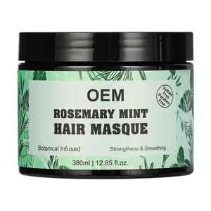 Bingo Großhandel Werkspreis Bio-Rosmarine-Minthaarbehandlung tief nährend wiederbelebung glänzende glatte Haarmaske