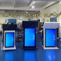 Atril Digital Inteligente para Aula, Iglesia o Rostrum, con Micrófono Interactivo, Fabricado en China
