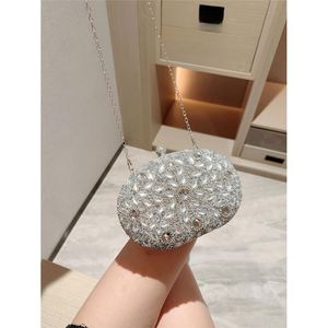 女士手拿包 闪亮手拿包 晚宴包 带链条 时尚闪亮派对舞会钱包 - Product Image 1