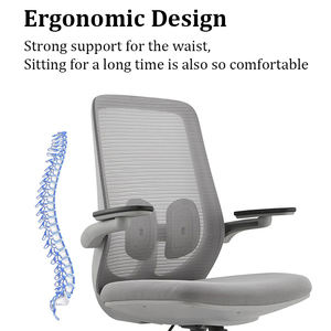 Moderna maglia migliore comodo bracciolo alto Mid Back ergonomico Executive <span class=keywords><strong>altezza</strong></span> <span class=keywords><strong>regolabile</strong></span> sedie da ufficio girevoli con <span class=keywords><strong>ruote</strong></span> - Product Image 4