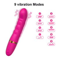 Stimulateur vaginal en silicone à commande par application à longue distance, stimulateur clitoridien et anal, jouets sexuels pour adultes pour femmes