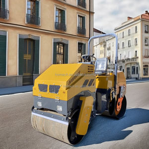 CE Euro 5 KUBOTA Diesel Neuer Zustand Hydraulischer Vibrationswalzen-Verdichter 0.5 KG 4 Tonnen Tandem Asphalt-Straßenwalze Kostenloser Versand - Product Image 4