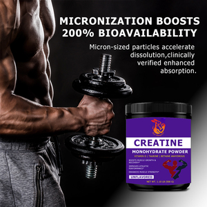 Custom Made <b>Creatine</b> Monohydrate Powder with Vitamin D & Taurine & Betaine Anhydrous Promote Effective Muscle - Product Image 5