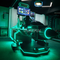 Máquina Simuladora de Realidad Virtual 9D de Lujo, Totalmente Automática, de Alta Calidad, para Parques de Diversiones