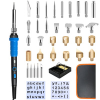 Solder besi rumah, 60W pemeliharaan pengelasan termostatik suhu dapat disesuaikan, Set Multimeter OEM dapat disesuaikan