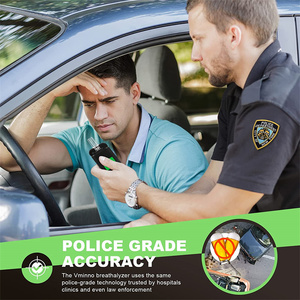 Cao Chính Xác OEM ODM Bán Buôn Không Tiếp Xúc Máy Dò Rượu Xách Tay <span class=keywords><strong>Breathalyzer</strong></span> Kỹ Thuật Số Breath Rượu Tester Giá - Product Image 6