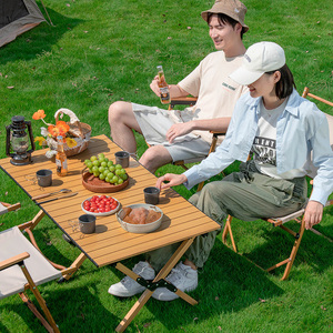 <strong>High</strong> Carbon Steel Portable Korea Egg Roll up Foldable Camping <strong>Tables</strong> <strong>Folding</strong> <strong>Table</strong> for Outdoor Picnic - Product Image 2
