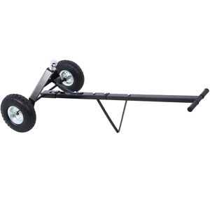 DB Black Pneumatic Tires Trailer <b>Dolly</b> with 600 Lb. Maximum Tongue Weight Capacity - Product Image 4