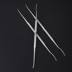 Aguja de injerto de abejas de doble <span class=keywords><strong>punta</strong></span> de acero inoxidable, herramienta de transferencia de larvas para apicultura y cría de reinas - Product Image 4