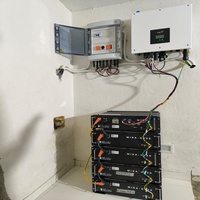 Sistem Penyimpanan Baterai MIRA-HV25 51.2V 48AH Hv Sistem Penyimpanan Tenaga Surya Tegangan Tinggi Untuk Penggunaan Rumah Tangga