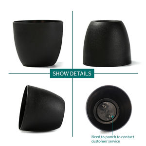 Venta al por mayor <span class=keywords><strong>de</strong></span> plástico negro <span class=keywords><strong>de</strong></span> plantas macetas internacional Macetas - Product Image 4