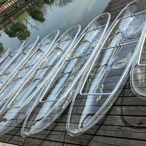 Barco de Cristal para <span class=keywords><strong>Bodas</strong></span>, Red de Fotografía, Kayak de Cristal Rojo, Juego Acuático, Zona Escénica A LA Deriva, Parque, Barco, Canoa, Nuevo en Línea - Product Image 6