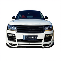 Kit carrosserie en fibre de carbone pour Land Rover Range Rover, style MSY, pare-chocs avant et arrière, capot, kit carrosserie