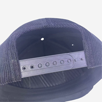 Gorra SnapBack modelo de marco A de corduary personalizado de fábrica auditada por SGS con logotipo de parche de borde merrow