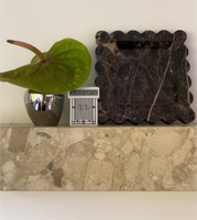Étagère de présentation murale en marbre Kunis Breccia, meuble de salon moderne personnalisé SHIHUI