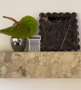 Étagère de présentation murale en marbre Kunis Breccia, meuble de salon moderne personnalisé SHIHUI - Product Image 5