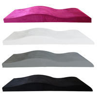 Matelas ergonomique en velours côtelé à rouler, éponge, en mousse à mémoire de forme, courbée, pour lit de cils
