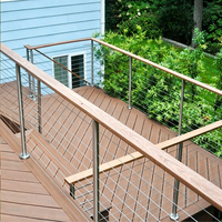 EKOO METAL Garde-corps en câble architectural en acier inoxydable - Design moderne pour la sécurité des balcons et des escaliers