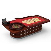 YH 110 Zoll Glücksrot Europäischer Stil Casino-Spiel Pokertisch Professioneller Roulette-Tisch