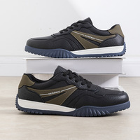Nouvelles chaussures plates en cuir véritable pour hommes, style trainer allemand, grandes tailles, baskets décontractées respirantes