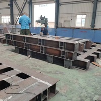Fabrication sur mesure de cadres métalliques soudés en acier, tubes carrés et tubes ronds pour structures de support d'équipements de machinerie