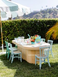 Chaise pour enfant en rotin moderne faite à la main, légère et durable, en osier naturel, pour décoration de fête d'anniversaire, utilisation intérieure et cuisine - Product Image 3