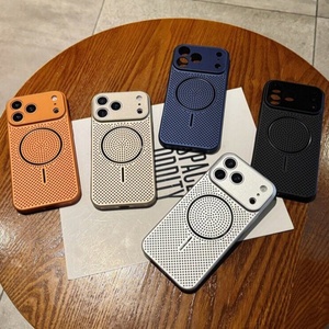 Newest Heat Dissipation Magnetic Hard <b>PC</b> <b>Wireless</b> Charge Anti-Fingerprint Business Style Phone Case for 13-17 Pro Max - Product Image 6