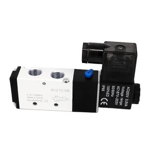 วาล์วนิวแมติก ANMASPC Air <span class=keywords><strong>Pilot</strong></span> Control 4V 210-08 วาล์วโซลินอยด์สำหรับเครื่องอัดอากาศแบบ 2/5 ทาง - Product Image 1