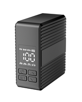 Gonfleur de pneus de vélo mini 18 mm 150 PSI, pompe à air rechargeable 3000 mAh, sans fil 15 L/min, portable 300 g, Type-C