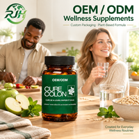 Capsules Détox Douces pour Nettoyage du Côlon en 14 Jours (OEM/ODM) - Supplément Rapide et Doux pour Soulager les Toxines du Côlon et Améliorer la Santé Digestive