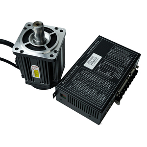 มอเตอร์ไร้แปรงถ่านแรงบิดสูง 2500ppr พร้อมตัวเข้ารหัส 6N.m CAN RS485 48v 1500w มอเตอร์ดีซีสำหรับงานหนักพร้อมไดรเวอร์ - Product Image 4