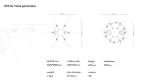 Meilleure vente Cadre de drone X500 Tricopter avec composants de base de moteur à haute productivité pour drones - Product Image 2