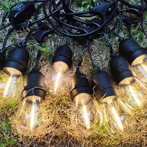 IP65 Wasserdichte LED anschließ bare Weihnachts beleuchtung Dekoration Hochzeits feier Garten leuchten S14 Outdoor Girlanden Lichterketten