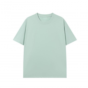 Mùa Hè 2026 Mới Đến 230G Làm Mát Kháng Khuẩn Màu Rắn Thường Xuyên Phù Hợp Ngắn Tay Áo Người Đàn Ông Của Bông T-Shirt - Product Image 3