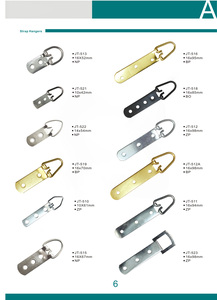 Bạc Vàng Tam Giác D-Ring Dây Đeo Móc Áo Sơn Dầu Gương Pict3de Khung Nghệ Thuật Móc Treo Ảnh Tường Móc Nhựa 2Pcs - Product Image 2