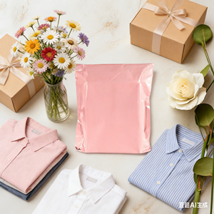 ถุงพลาสติกกันน้ำพิมพ์ลายตามสั่ง ทนทาน ปิดผนึกเองได้ สำหรับบรรจุภัณฑ์ขนส่งด่วน - Product Image 1