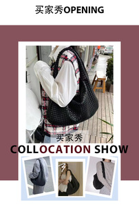 2025 Hot Bán thương hiệu thời trang lớn PU Túi da handmade dệt của phụ nữ Hobo túi xách sang trọng bện lớn dệt Túi - Product Image 4