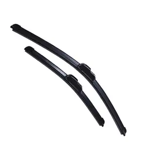 Bán Buôn Xe Kính Chắn Gió Wiper Blades U-loại Phổ Mềm Cao Su Không Khung Bracketless Xe Cần Gạt Nước 14 "To28"