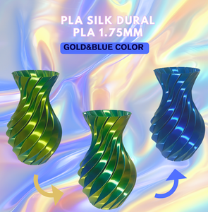 Filamento de Impresora 3D MGT PLA Silk de 1.75mm y 1kg, Color Naranja, Acabado Brillante, Material 100% Virgen para Impresora 3D FDM, Impresiones Suaves - Product Image 2
