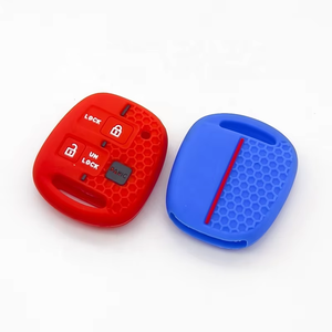 Trong Kho Bán Buôn Mềm Key Trường Hợp Đối Với Toyota Loạt Từ Xa Key Fob Bìa Tổ Ong Thiết Kế Silicone Bảo Vệ Key Bìa - Product Image 2