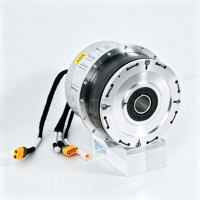 Actionneur Harmonic Drive 120 mm pour articulation robotique 450 Nm 161:1 avec frein et double encodeur absolu pour pièces de robots humanoïdes de service