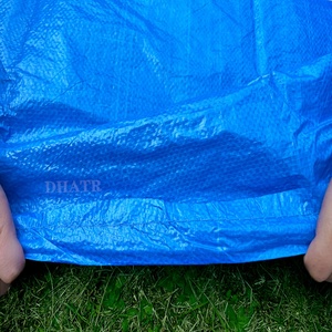 Couverture de <span class=keywords><strong>piscine</strong></span> bleue imperméable à la pluie Offre Spéciale, couverture en PE pour les piscines hors sol et les piscines enterrées avec une longue durée de vie - Product Image 4
