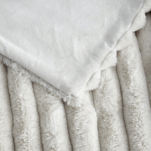 2025 thân thiện với môi máy có thể giặt Faux lông chăn bán buôn ném Thỏ lông Fleece chăn tại Trung Quốc - Product Image 5