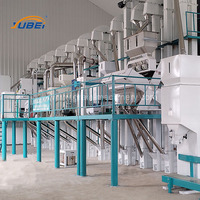 Usine de décorticage du riz à ligne complète de 50 TPD, capacité de 2 tonnes par heure, avec moteur principal et composants de moteur