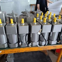 Moteurs à courant alternatif personnalisés, fournis directement par l'usine, monophasés 110V 90W, triphasés 380V 400W, 220V 60W, petits moteurs à engrenages