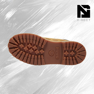 Botas Impermeables Premium de 6 Pulgadas, Botines de Cuero con Cordones, Punta Redonda, Logotipo Grabado, Suela de Goma, para Todas las Temporadas, Estilo Martin - Product Image 5